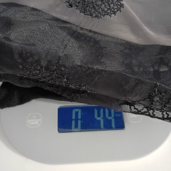 Simply Vera Wang Sleeveless Witchy Blouse Spiderwebs Hexagram Sheer Overlay 0X - Picture 7 of 7